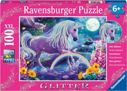 Ravensburger - Glitter Unicorn Puzzle 100 Pieces