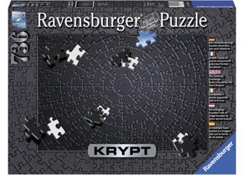 Ravensburger - Krypt Black Spiral Puzzle 736 Pieces
