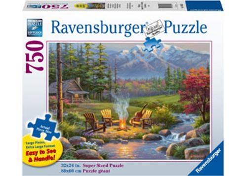 Ravensburger - Riverside Livingroom Puzzle 750 Pieces