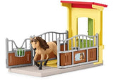 Schleich - Pony Box with Iceland Pony Stallion