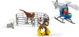 Schleich - Dino Helicopter Rescue