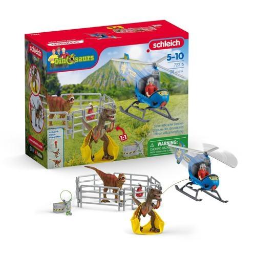 Schleich - Dino Helicopter Rescue