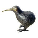 Brass Kiwi Ornament Brown 10cm