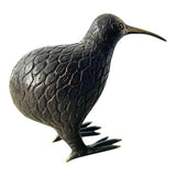 Brass Kiwi Ornament Brown 10cm
