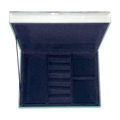 Peony Flowers Large Jewellery Box With 2 Drawers 24cm