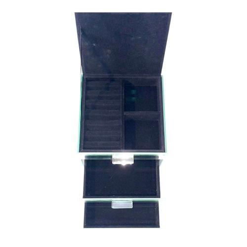 Peony Flowers Extra Large Jewellery Box With 4 Drawers 30cm