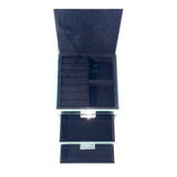 Peony Flowers Extra Large Jewellery Box With 4 Drawers 30cm