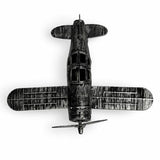 Vintage Metal Tiger Moth Plane Ornament 23cm