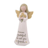 Friend Angel Polyresin Figurine 13cm With Sentiment