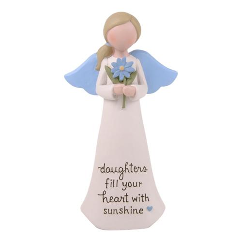 Daughter Angel Polyresin Figurine 13cm With Sentiment