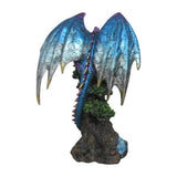 Blue Dragon Tree Of Life Polyresin Figurine 25cm