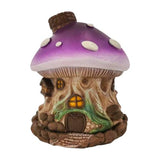 Purple Mushroom Incense Holder 10cm