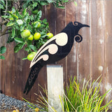 Freestanding Art - 2 Tone Moko Tui (475mm)- Kiwiana