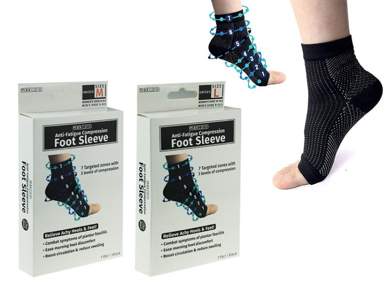 Anti Fatigue Compression Foot Sleeve - MC (Set of 24)
