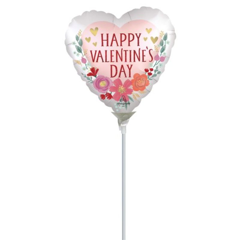 22cm Happy Valentine's Day Romantic Flowers