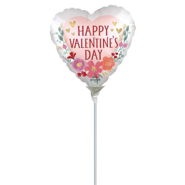 10cm Happy Valentine's Day flowers, vibrant romantic decorations perfect for expressing love and brightening celebrations.