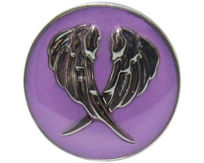 Snaps REDFOX - Angel Wings Mauve, elegant mauve wings for versatile and whimsical fashion. Perfect for any occasion.