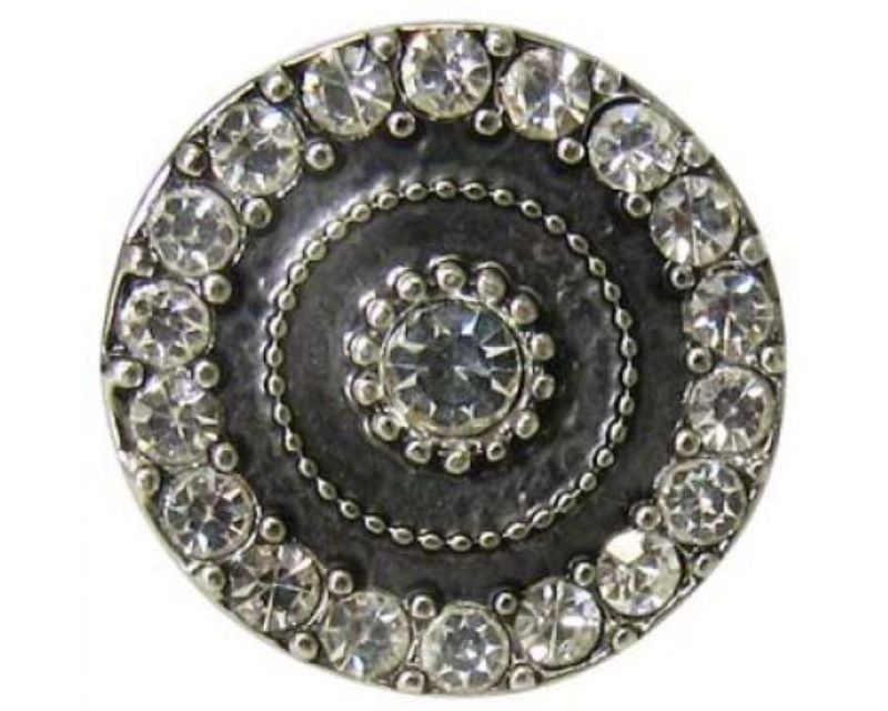Elegant Snaps REDFOX diamante rings featuring interchangeable stones for a customizable, stylish look.
