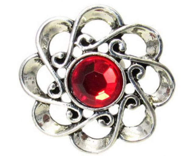 Celtic Outline Flower snap featuring intricate flower design, symbolizing growth and connection, perfect for any occasion.