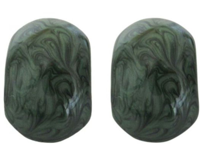 Earring - Jax Impasto Green