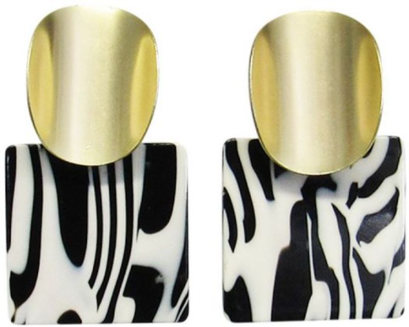 Earring - Jax Zebra Mood