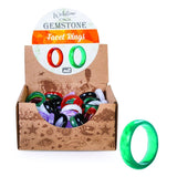 Gemstone Facet Ring (Set of 100)