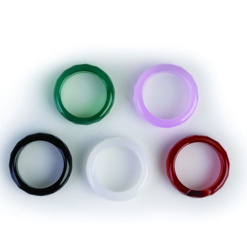 Gemstone Facet Ring (Set of 100)