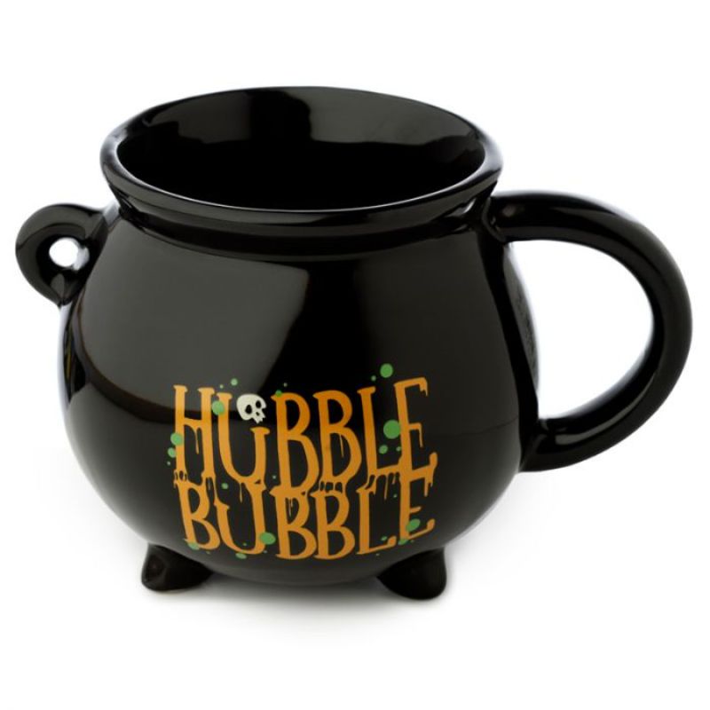 Ceramic Shaped Mug - Hubble Bubble Black Cauldron