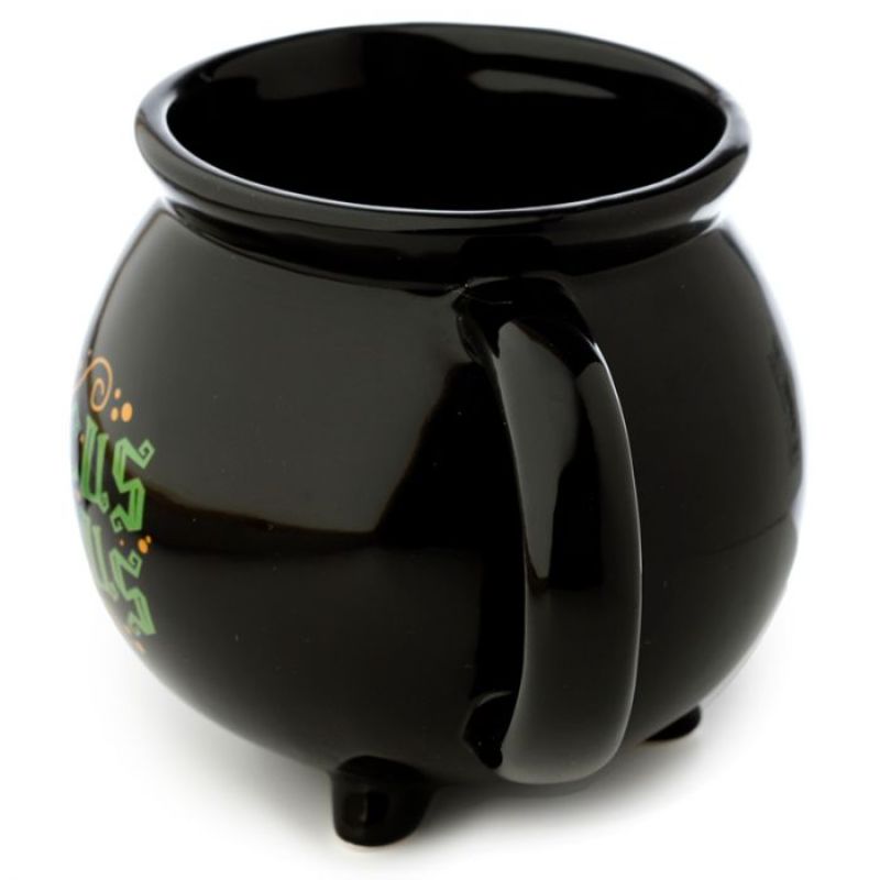 Ceramic Shaped Mug - Hocus Pocus Black Cauldron