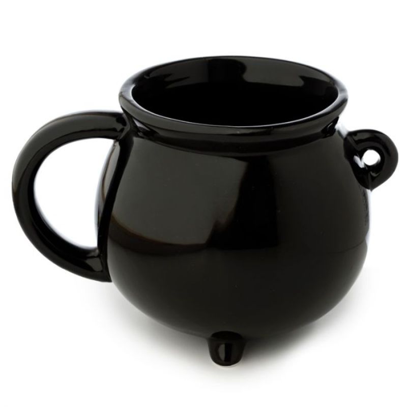 Ceramic Shaped Mug - Hocus Pocus Black Cauldron