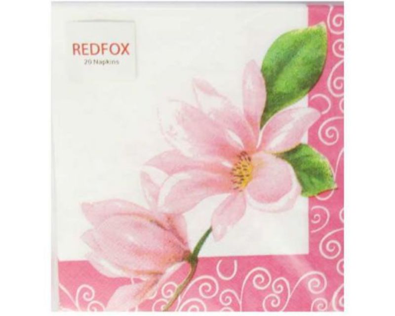 Elegant 3-ply napkins by Noble Magnolia, eco-friendly, sealed for freshness, perfect for upscale dining and events.