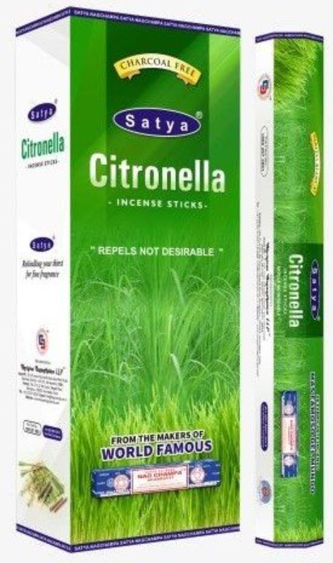 Incense - Satya Hexa Citronella (Box of 6)
