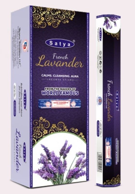 Incense - Satya Hexa Lavender (Box of 6)