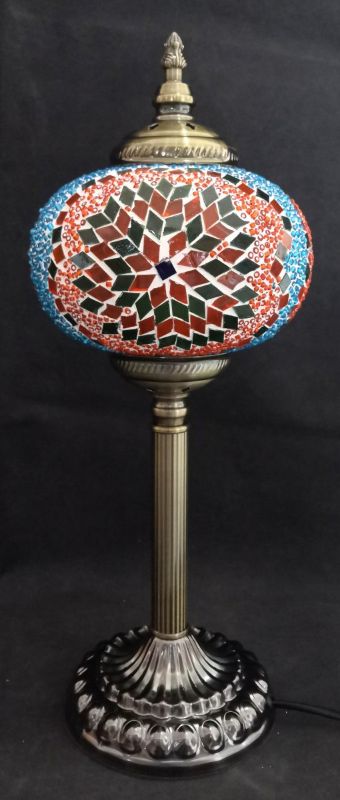 Turkish Mosaic Lamp - Tall Multi (47cm)