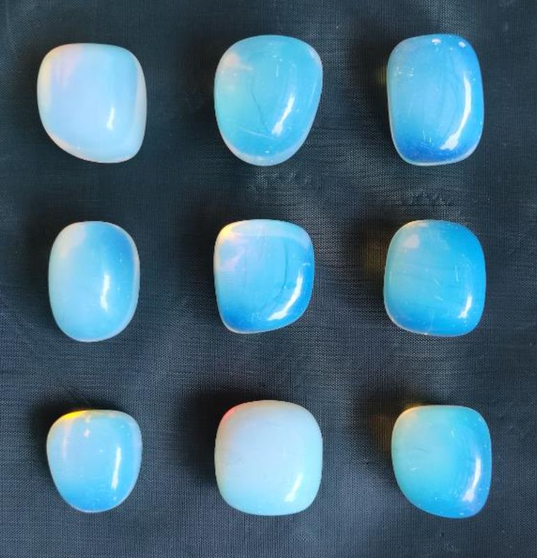 Loose Tumbled Stones - Opalite Blood Jasper (0.5KG Pack)
