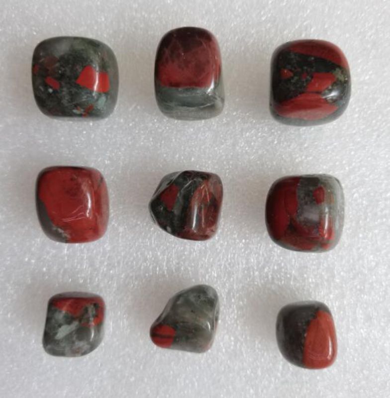 Loose Tumbled Stones - Dragons Blood Jasper (0.5KG Pack)