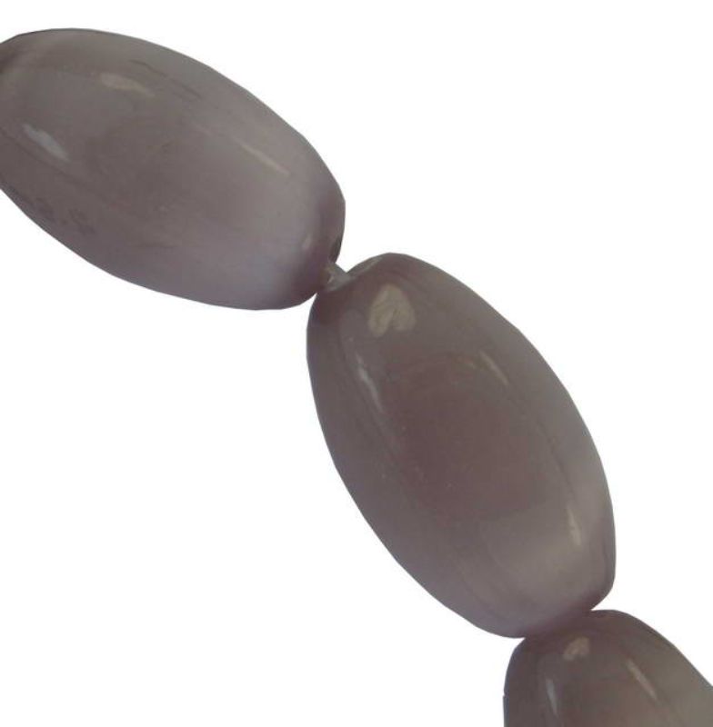 Beads - Catseye - 13mm Oblong 30pcs  - Set of 2