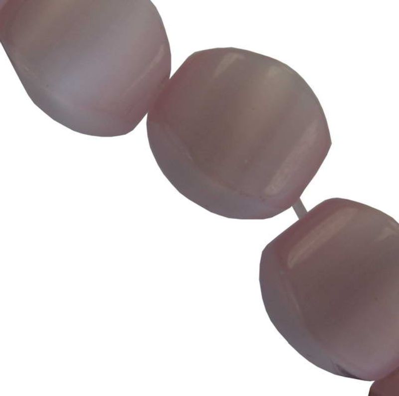 Beads - Catseye - 10mm Lantern 39pcs  - Set of 2