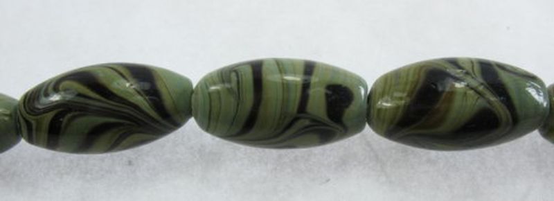 Beads  - Fancy Beads - 10x20mm 15pce/Str  - Set of 4
