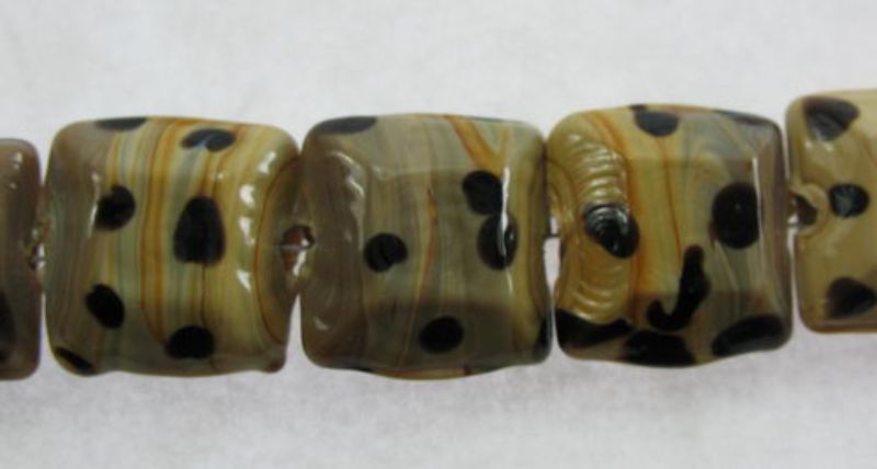 Beads - Fancy Beads - Bead 18x18mm 15pce  - Set of 2