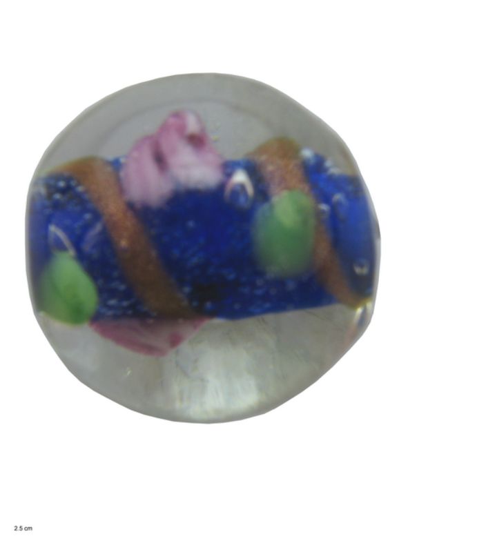 Beads - Fancy Glass - Fancy Glass Bead 6pcs  - Set of 2