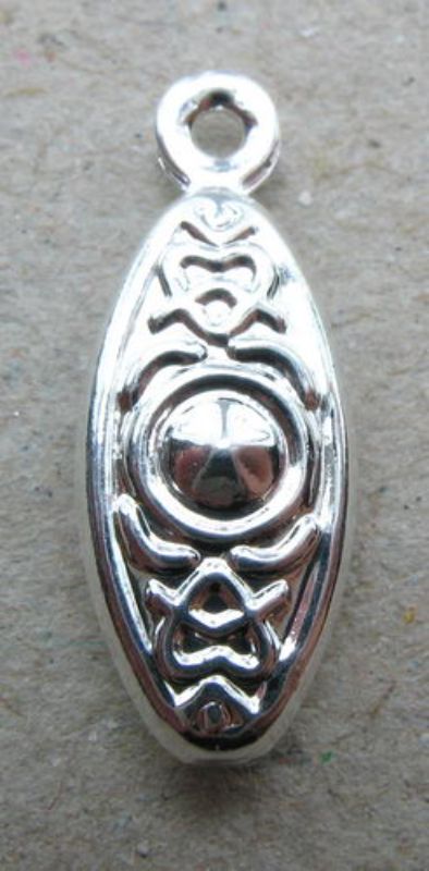 Findings - Connectors &Bails - Fish Hook Clasp Silver 6pc  - Set of 3
