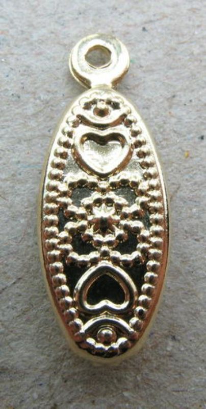 Findings - Connectors &Bails - Fish Hook Clasp Gold 6pcs  - Set of 3