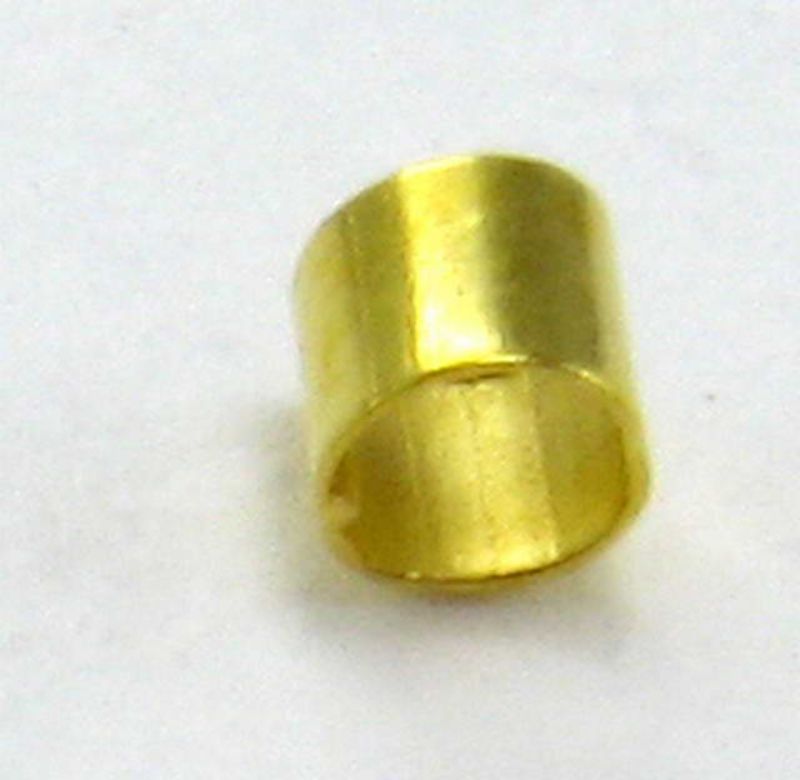 Findings - Crimps - 2.0mm Crimp Tube 500pcs Gold  - Set of 2