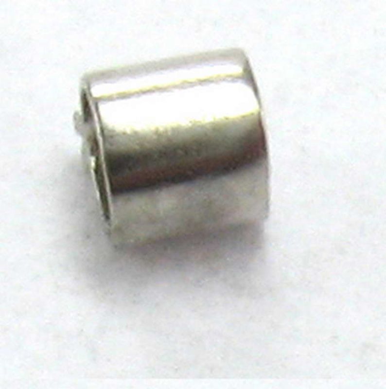 Findings - Crimps - 2.0mm Crimp Tube 500pcs Chrome  - Set of 2