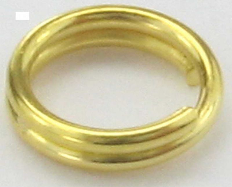 Findings - Jump & Split Ring - 5mm Split Ring 850pcs Gold  - Set of 2