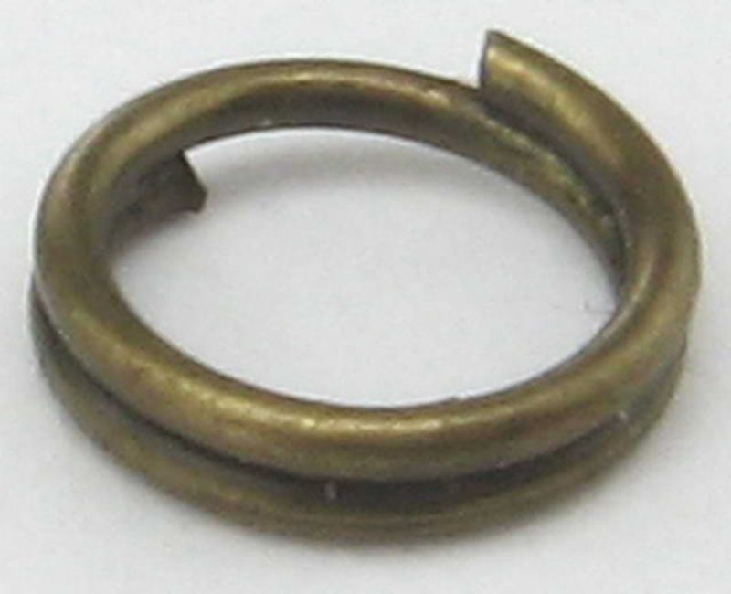 Findings - Jump & Split Ring - 5mm Split Ring 850pcs Antq_Bra  - Set of 2