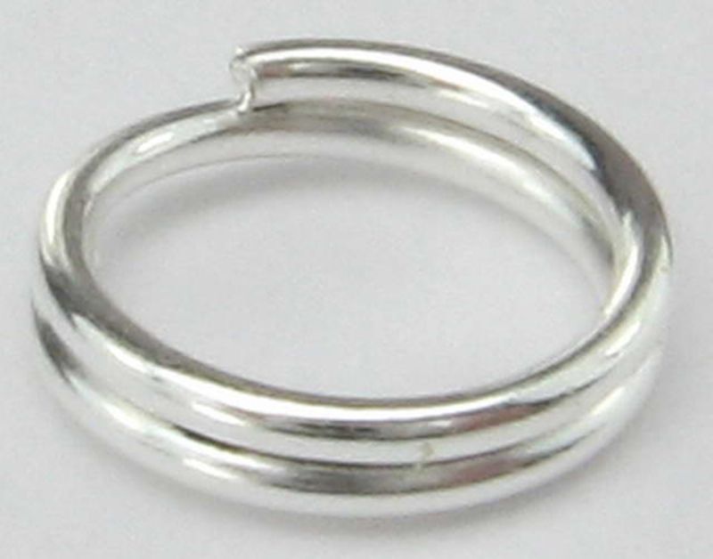 Findings - Jump & Split Ring - 6mm Split Ring 700pcs Silver  - Set of 2
