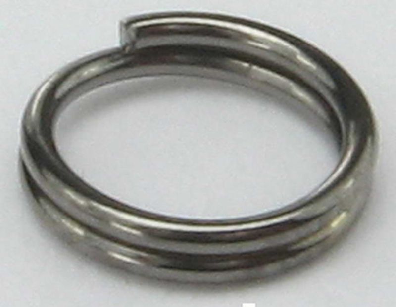 Findings - Jump & Split Ring - 6mm Split Ring 700pcs Gunmetal  - Set of 2