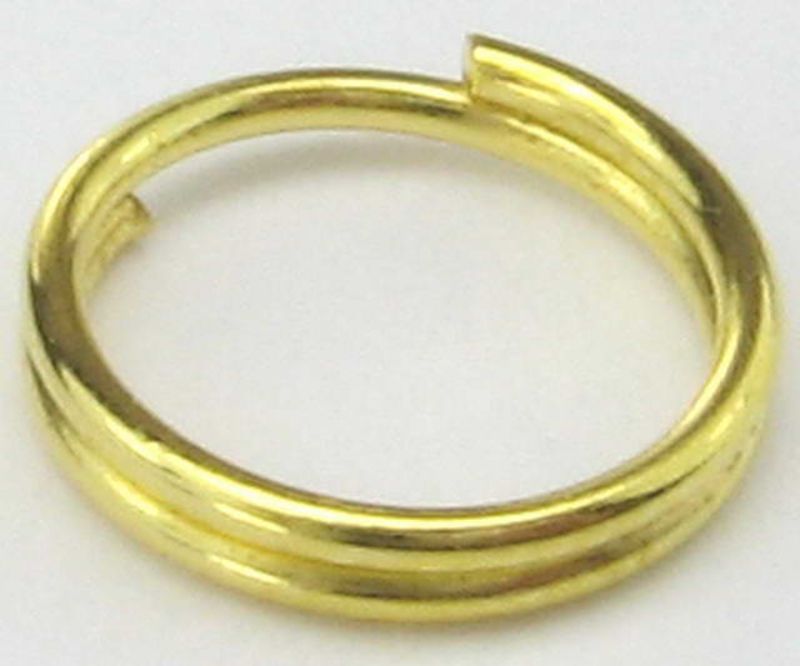 Findings - Jump & Split Ring - 7mm Split Ring 600pcs Gold  - Set of 2